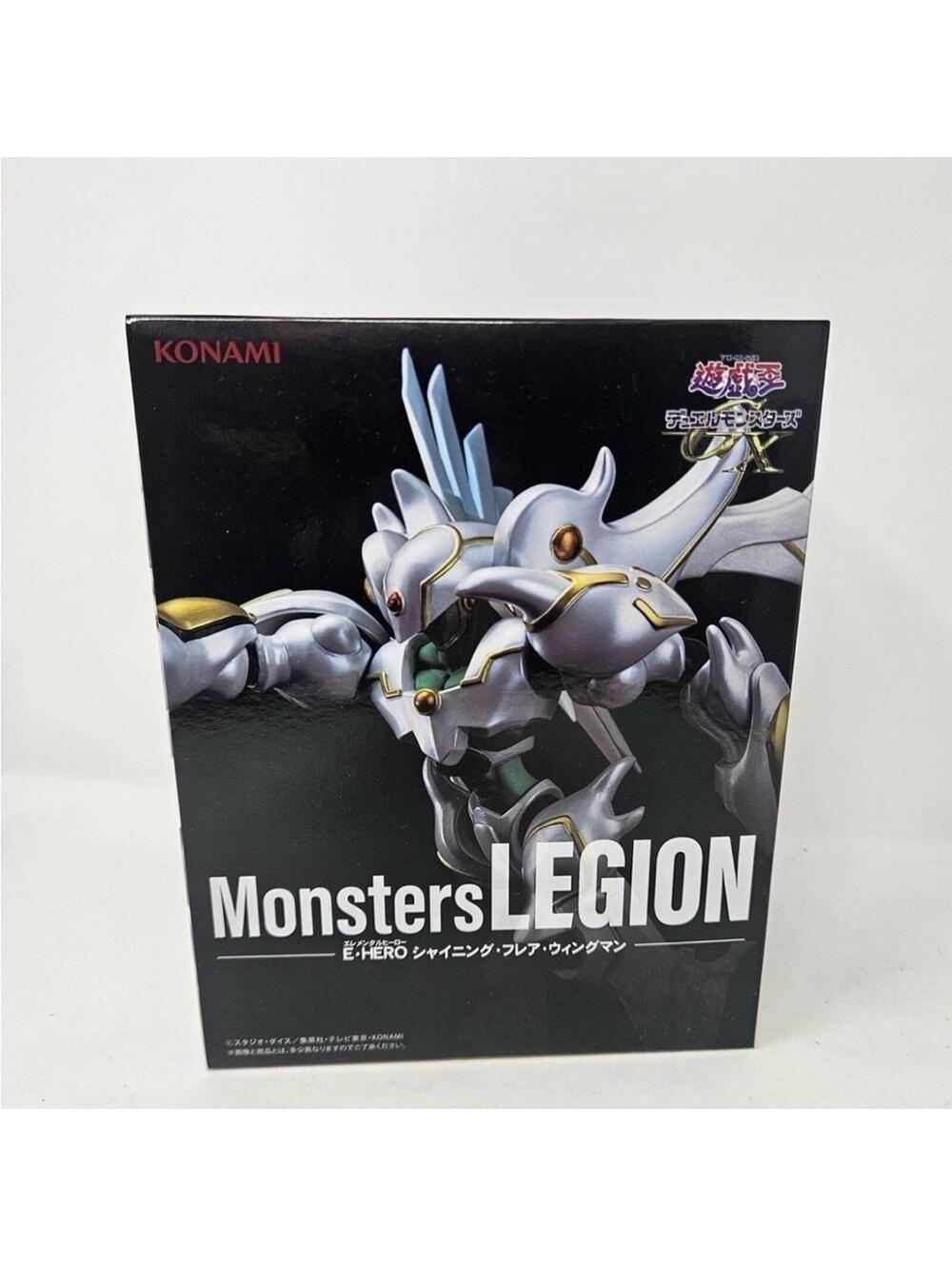 Konami Yu-Gi-Oh E Hero Shining Flare Wingman Monsters Legion Figure New